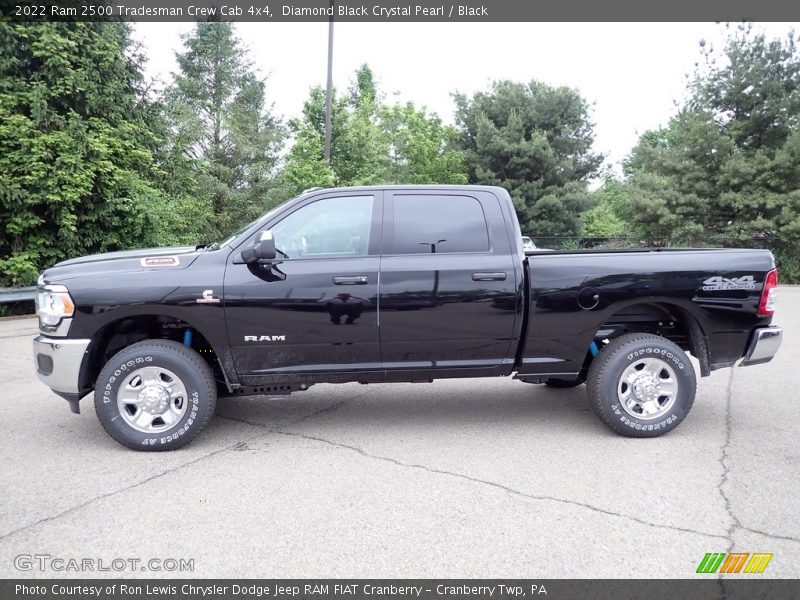  2022 2500 Tradesman Crew Cab 4x4 Diamond Black Crystal Pearl
