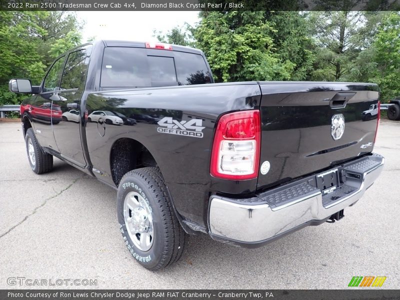 Diamond Black Crystal Pearl / Black 2022 Ram 2500 Tradesman Crew Cab 4x4