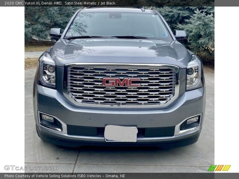 Satin Steel Metallic / Jet Black 2020 GMC Yukon XL Denali 4WD