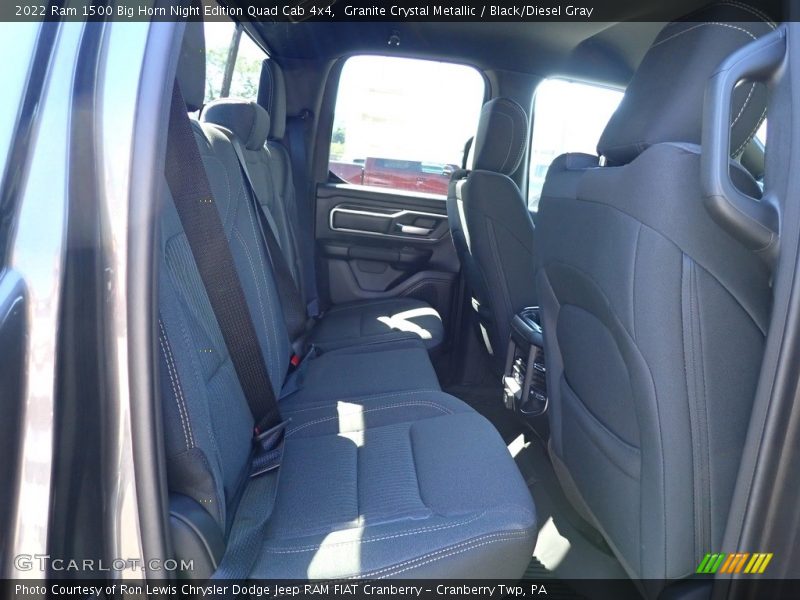 Granite Crystal Metallic / Black/Diesel Gray 2022 Ram 1500 Big Horn Night Edition Quad Cab 4x4