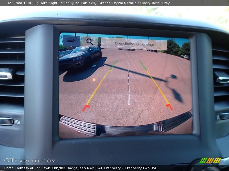 Granite Crystal Metallic / Black/Diesel Gray 2022 Ram 1500 Big Horn Night Edition Quad Cab 4x4