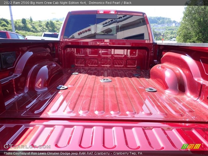 Delmonico Red Pearl / Black 2022 Ram 2500 Big Horn Crew Cab Night Edition 4x4