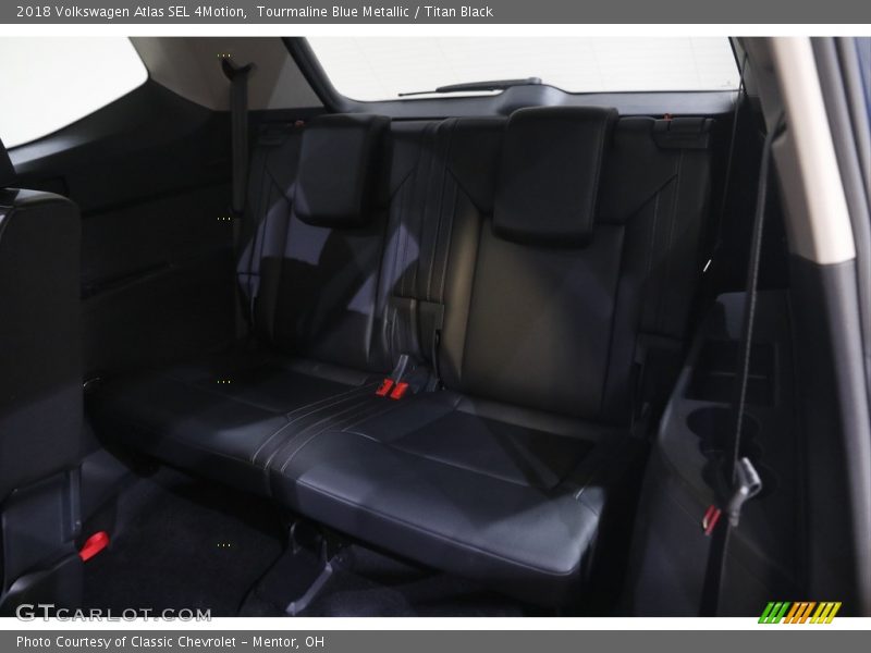 Tourmaline Blue Metallic / Titan Black 2018 Volkswagen Atlas SEL 4Motion