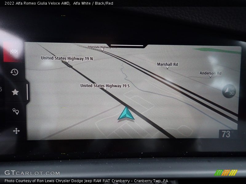 Alfa White / Black/Red 2022 Alfa Romeo Giulia Veloce AWD