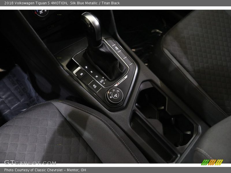 Silk Blue Metallic / Titan Black 2018 Volkswagen Tiguan S 4MOTION
