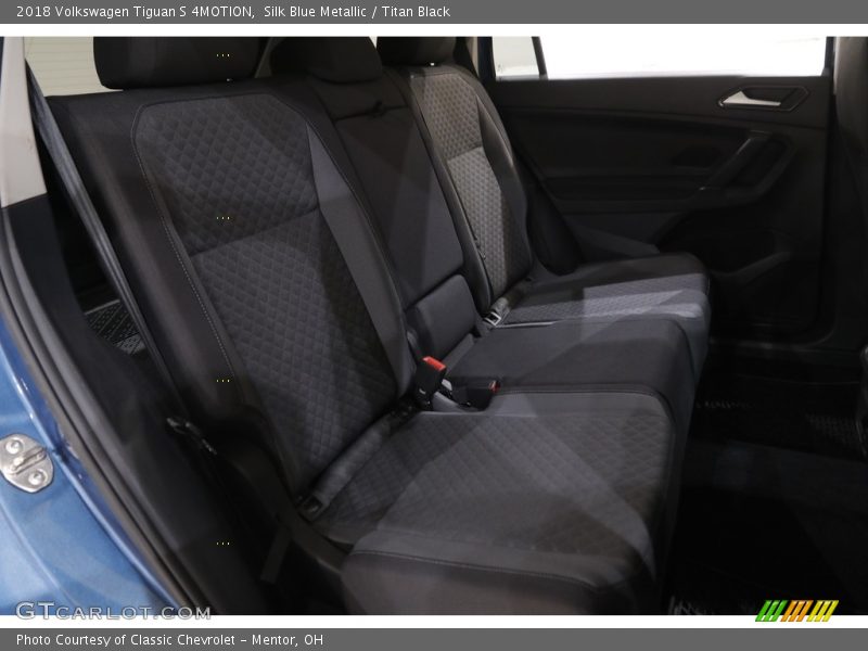 Silk Blue Metallic / Titan Black 2018 Volkswagen Tiguan S 4MOTION