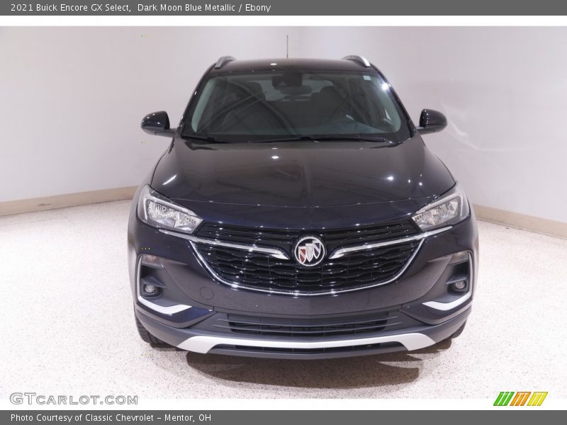 Dark Moon Blue Metallic / Ebony 2021 Buick Encore GX Select