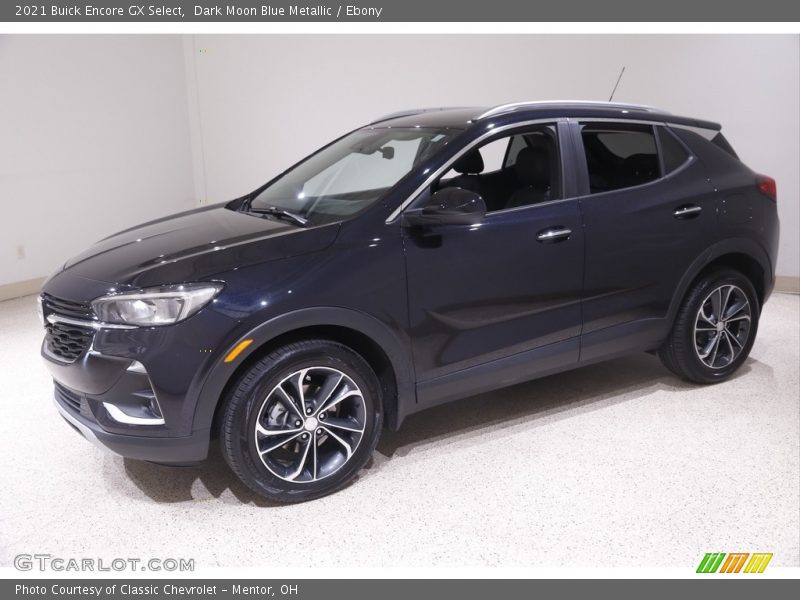 Dark Moon Blue Metallic / Ebony 2021 Buick Encore GX Select
