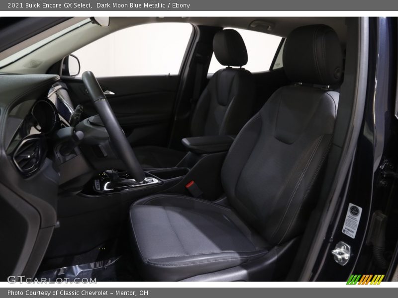 Dark Moon Blue Metallic / Ebony 2021 Buick Encore GX Select