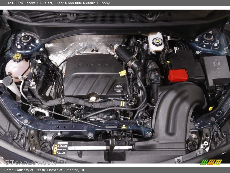 Dark Moon Blue Metallic / Ebony 2021 Buick Encore GX Select
