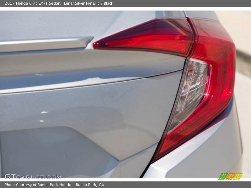 Lunar Silver Metallic / Black 2017 Honda Civic EX-T Sedan