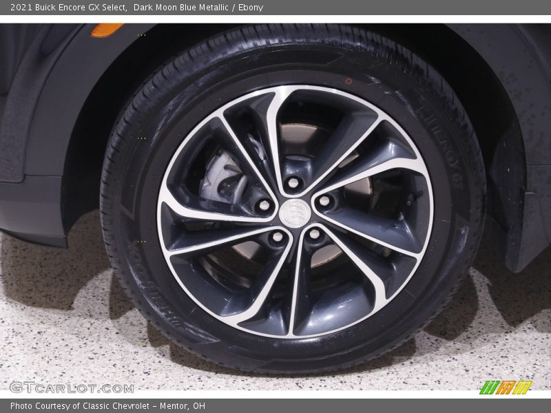 Dark Moon Blue Metallic / Ebony 2021 Buick Encore GX Select