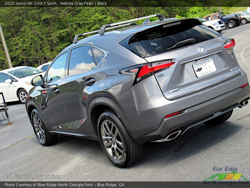 Nebula Gray Pearl / Black 2015 Lexus NX 200t F Sport