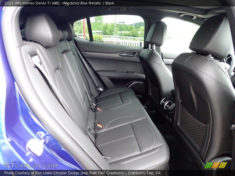 Anodized Blue Metallic / Black 2022 Alfa Romeo Stelvio Ti AWD