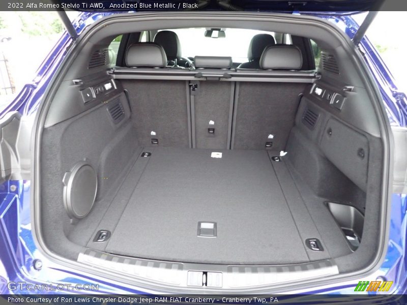 Anodized Blue Metallic / Black 2022 Alfa Romeo Stelvio Ti AWD