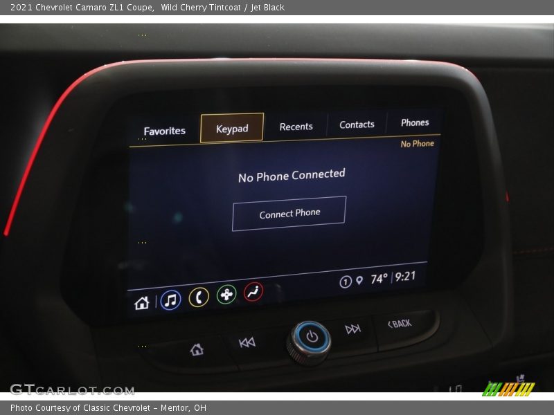 Wild Cherry Tintcoat / Jet Black 2021 Chevrolet Camaro ZL1 Coupe