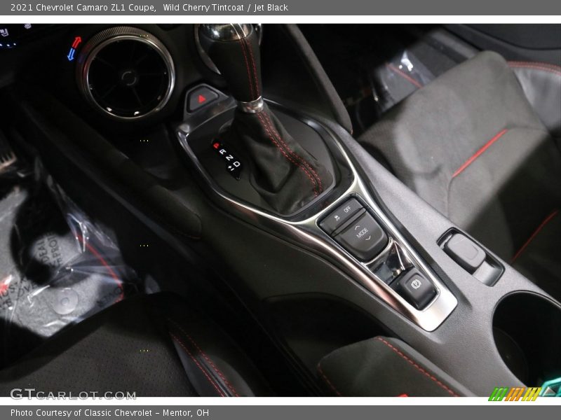 Controls of 2021 Camaro ZL1 Coupe