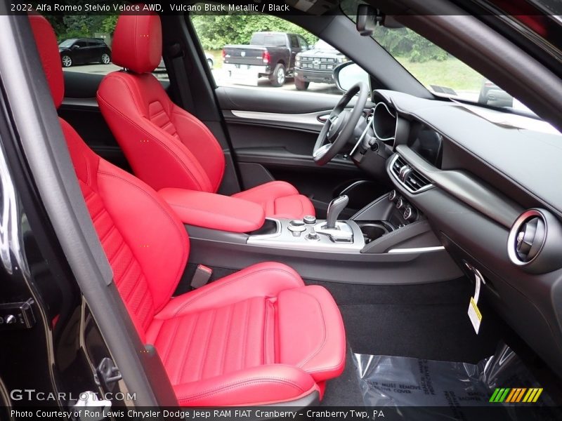  2022 Stelvio Veloce AWD Black Interior