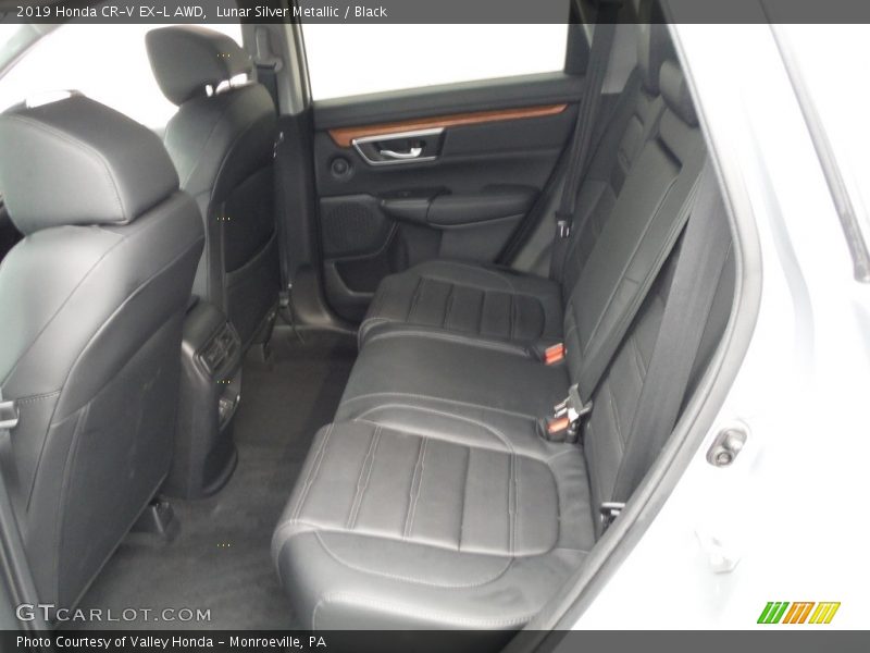 Lunar Silver Metallic / Black 2019 Honda CR-V EX-L AWD