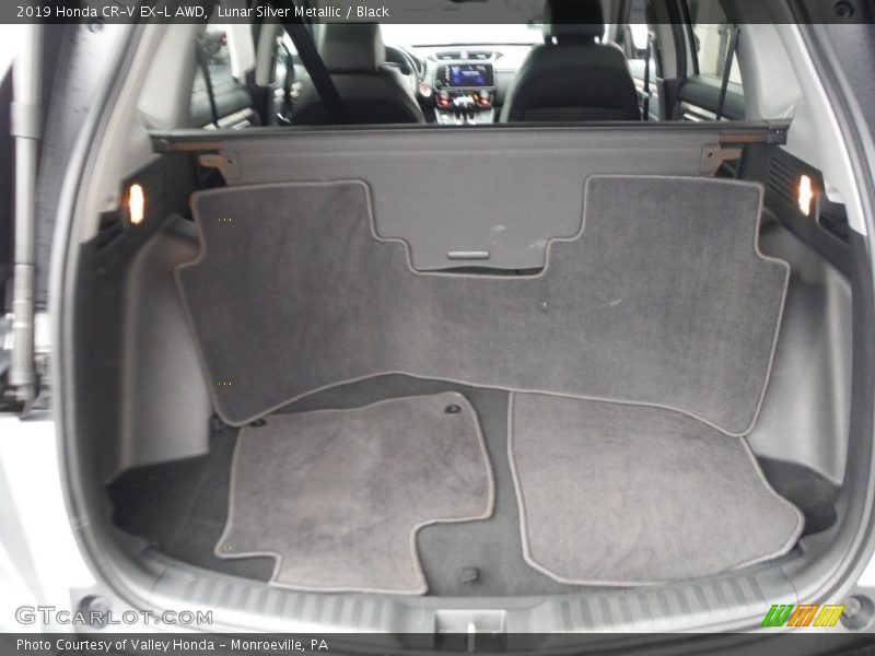 Lunar Silver Metallic / Black 2019 Honda CR-V EX-L AWD