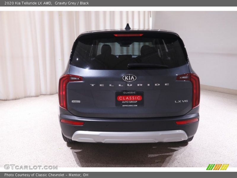 Gravity Grey / Black 2020 Kia Telluride LX AWD