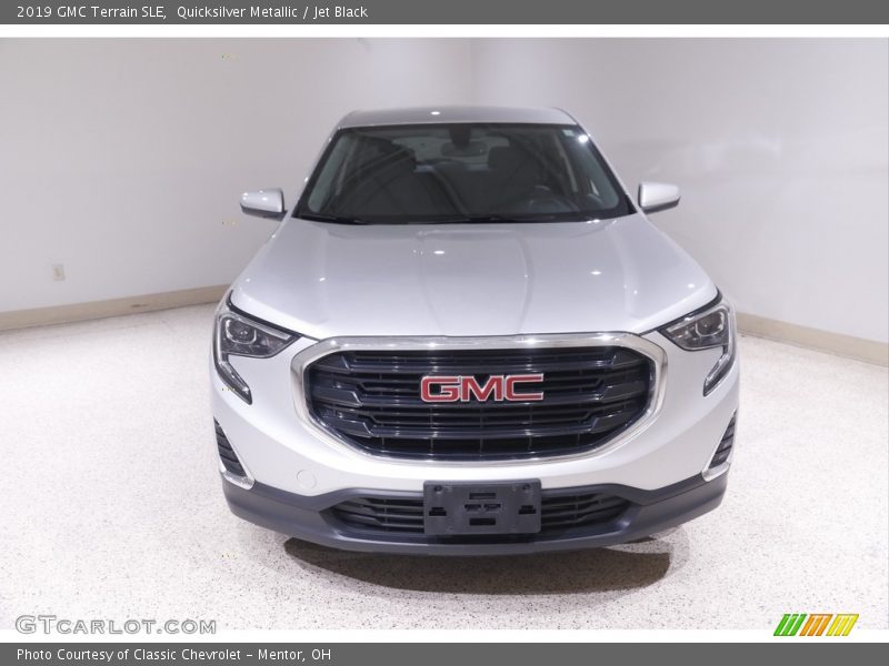 Quicksilver Metallic / Jet Black 2019 GMC Terrain SLE