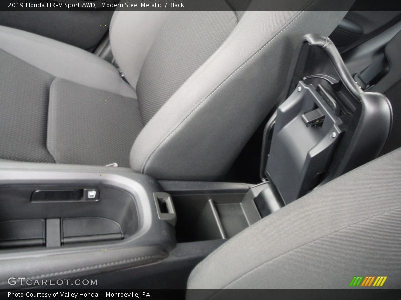 Modern Steel Metallic / Black 2019 Honda HR-V Sport AWD