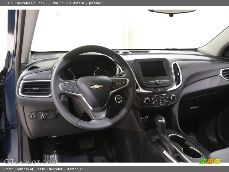 Pacific Blue Metallic / Jet Black 2019 Chevrolet Equinox LT
