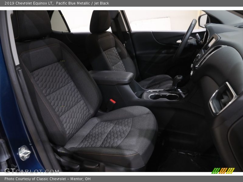 Pacific Blue Metallic / Jet Black 2019 Chevrolet Equinox LT