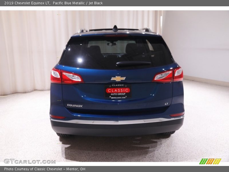 Pacific Blue Metallic / Jet Black 2019 Chevrolet Equinox LT