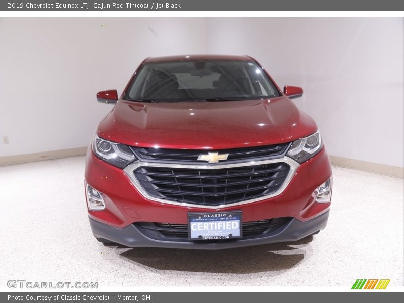 Cajun Red Tintcoat / Jet Black 2019 Chevrolet Equinox LT
