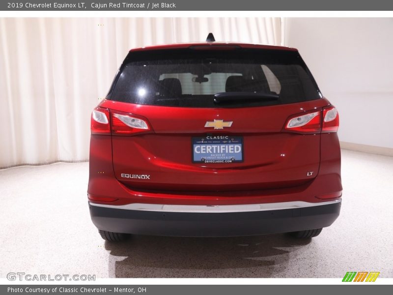 Cajun Red Tintcoat / Jet Black 2019 Chevrolet Equinox LT