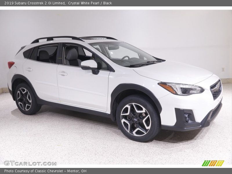 Crystal White Pearl / Black 2019 Subaru Crosstrek 2.0i Limited