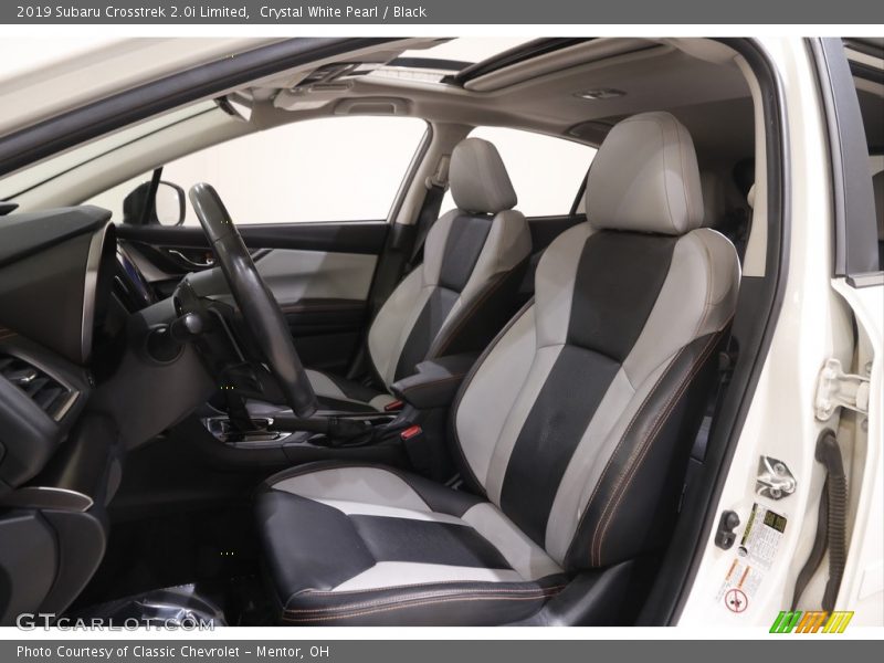 Crystal White Pearl / Black 2019 Subaru Crosstrek 2.0i Limited