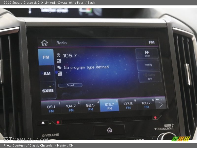 Crystal White Pearl / Black 2019 Subaru Crosstrek 2.0i Limited
