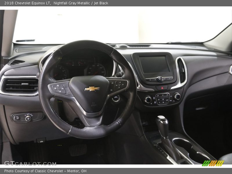 Nightfall Gray Metallic / Jet Black 2018 Chevrolet Equinox LT