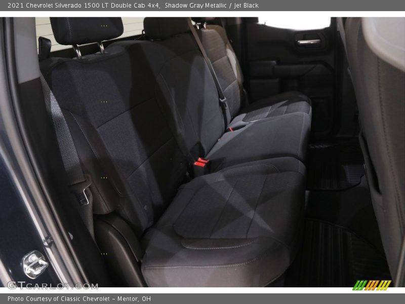 Shadow Gray Metallic / Jet Black 2021 Chevrolet Silverado 1500 LT Double Cab 4x4