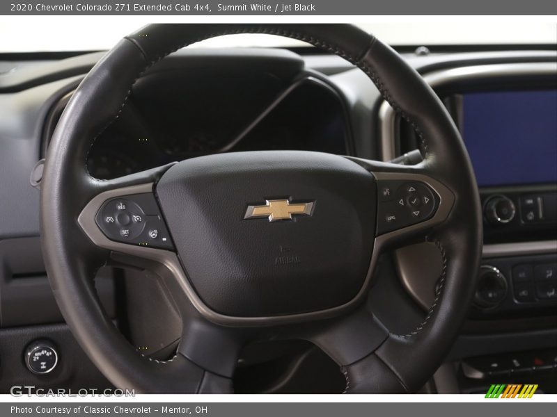 Summit White / Jet Black 2020 Chevrolet Colorado Z71 Extended Cab 4x4