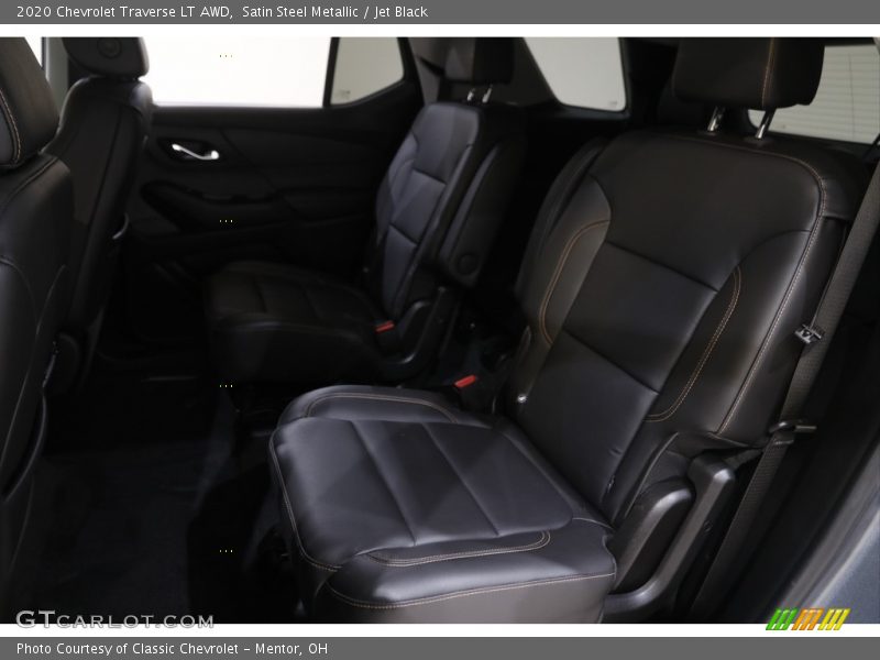 Satin Steel Metallic / Jet Black 2020 Chevrolet Traverse LT AWD