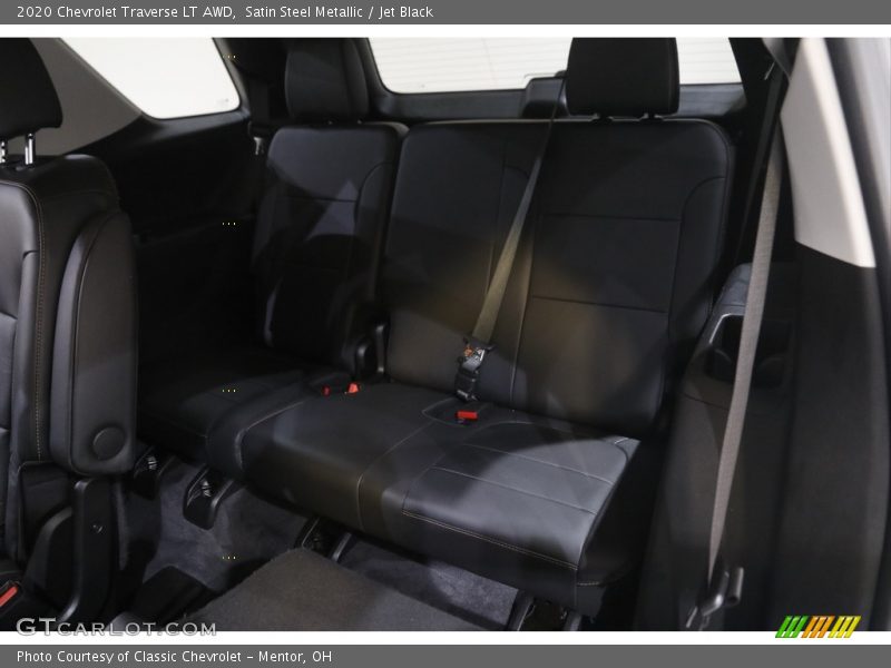 Satin Steel Metallic / Jet Black 2020 Chevrolet Traverse LT AWD
