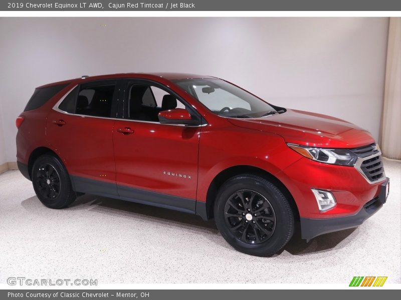 Cajun Red Tintcoat / Jet Black 2019 Chevrolet Equinox LT AWD