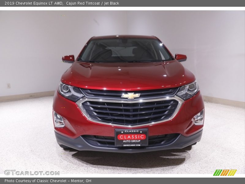 Cajun Red Tintcoat / Jet Black 2019 Chevrolet Equinox LT AWD