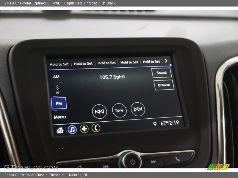 Cajun Red Tintcoat / Jet Black 2019 Chevrolet Equinox LT AWD