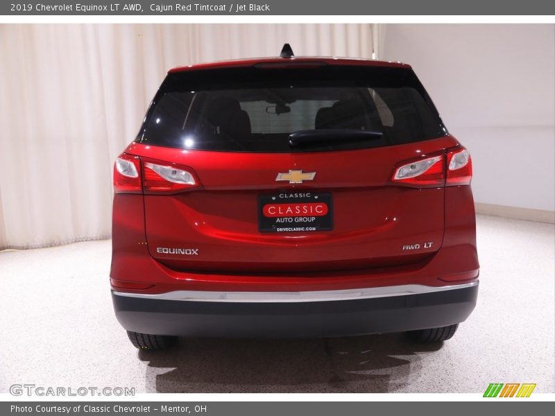 Cajun Red Tintcoat / Jet Black 2019 Chevrolet Equinox LT AWD