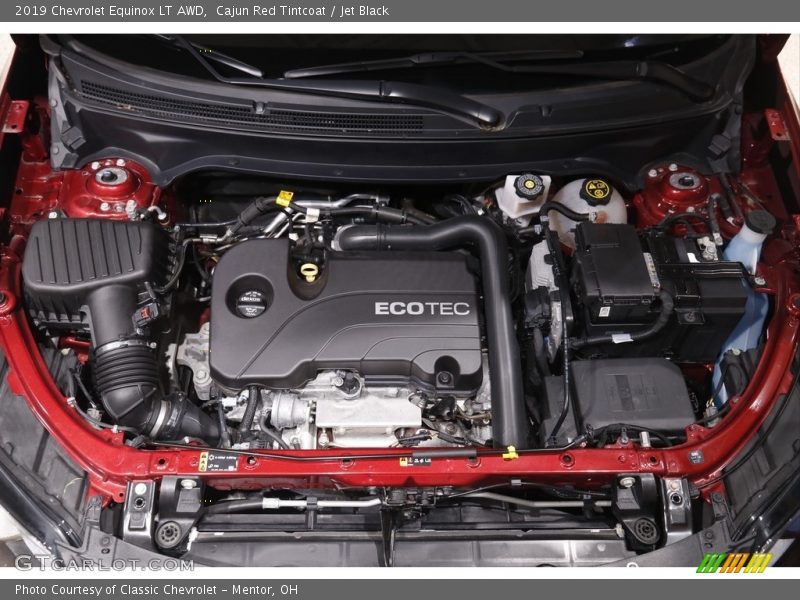 Cajun Red Tintcoat / Jet Black 2019 Chevrolet Equinox LT AWD