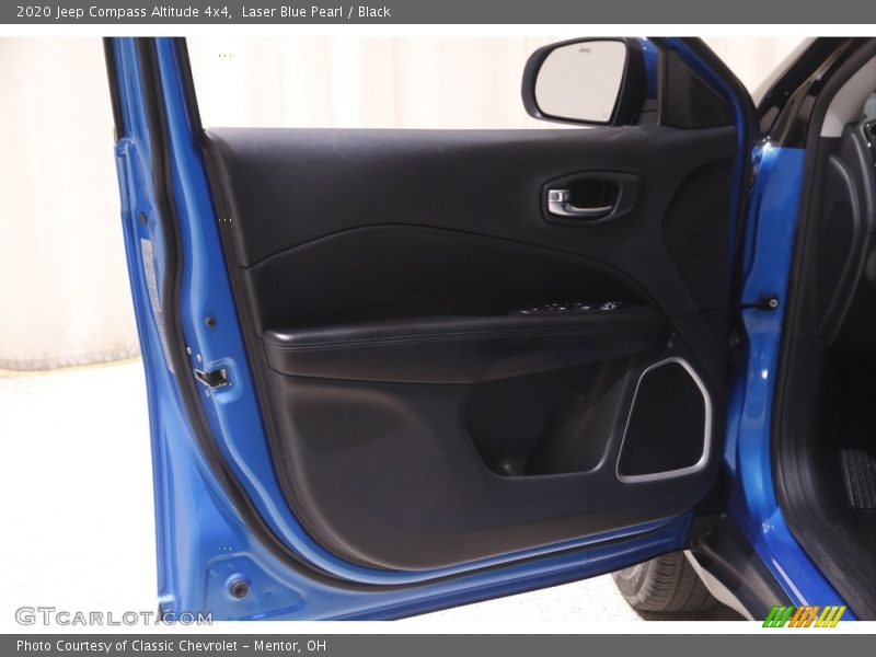 Laser Blue Pearl / Black 2020 Jeep Compass Altitude 4x4