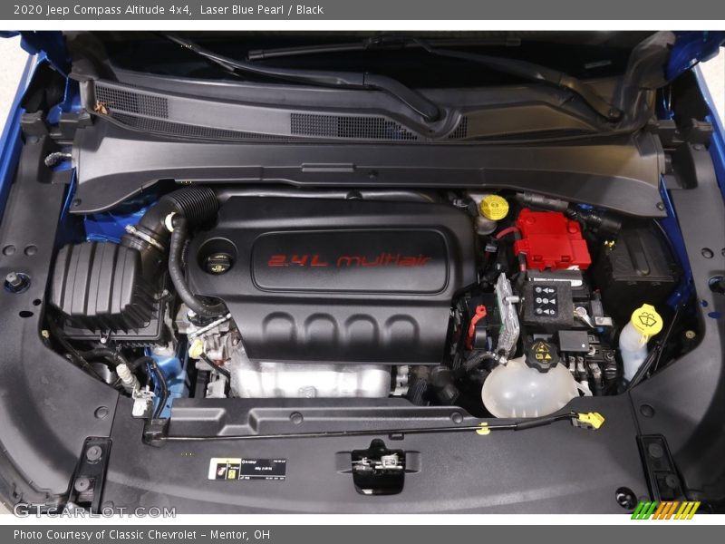Laser Blue Pearl / Black 2020 Jeep Compass Altitude 4x4