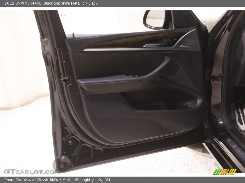 Black Sapphire Metallic / Black 2019 BMW X3 M40i