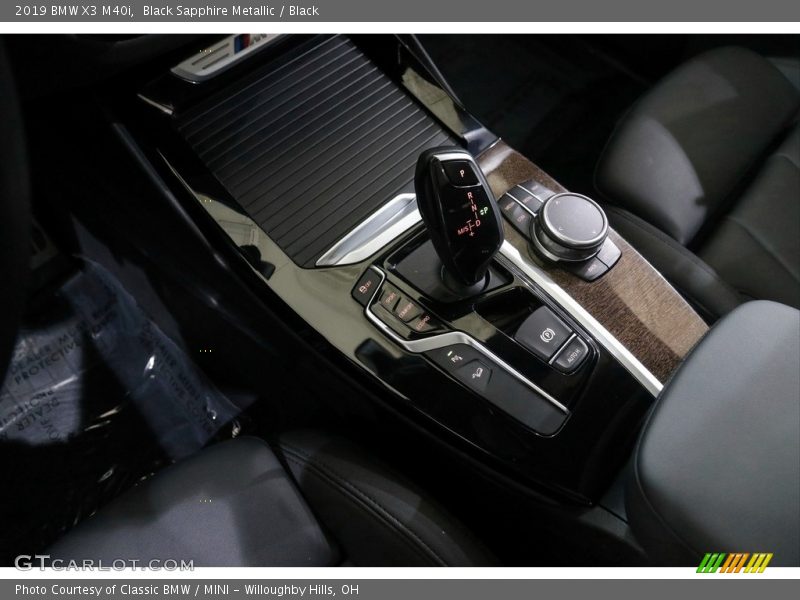 Black Sapphire Metallic / Black 2019 BMW X3 M40i