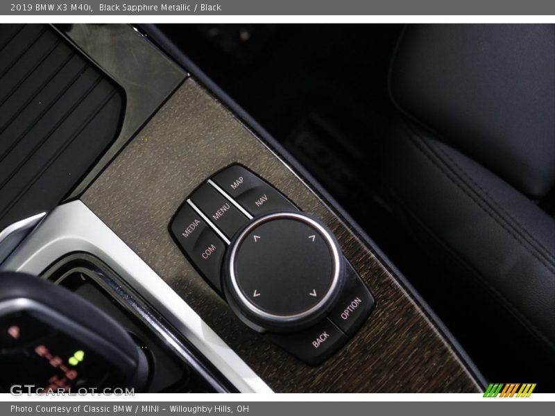 Black Sapphire Metallic / Black 2019 BMW X3 M40i